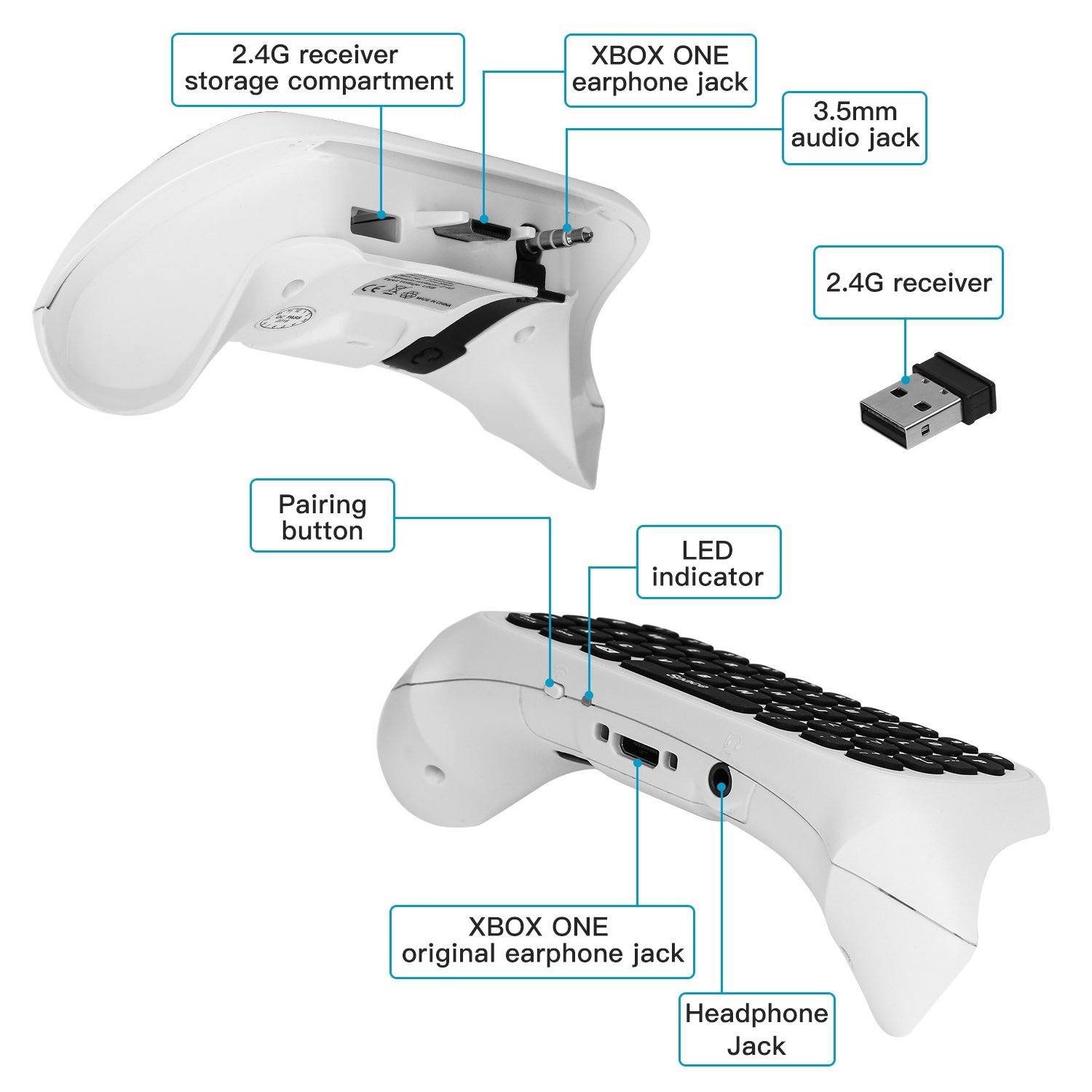 PDP Afterglow Prismatic Wired Controller for Xbox One - Image 5