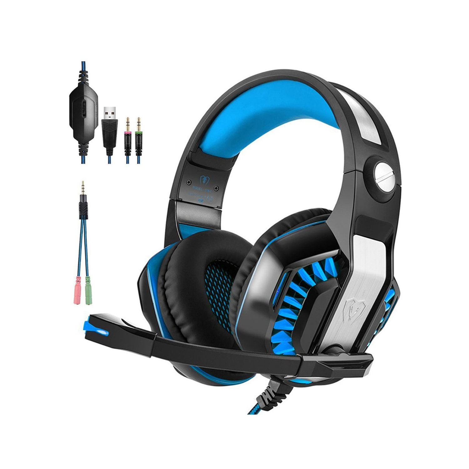 Gaming Headset, Beexcellent Over-ear Stereo Wired Hi-Fi