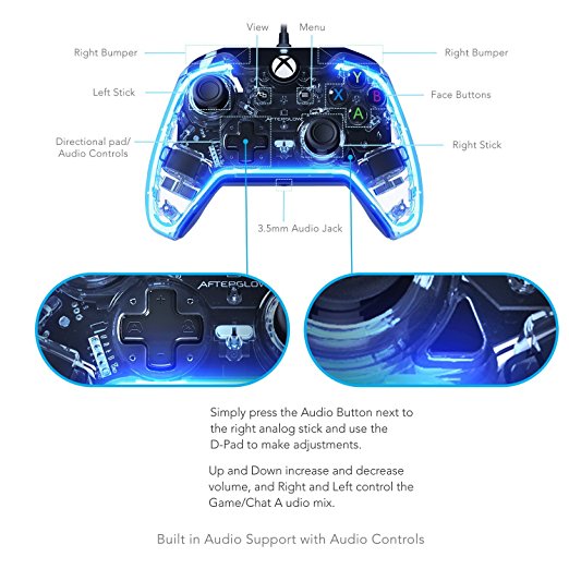 pdp wired controller white camo