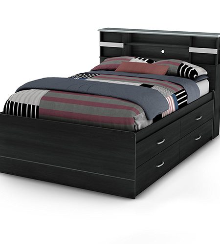 South Shore Cosmos Collection Full-Size Captain's Bed