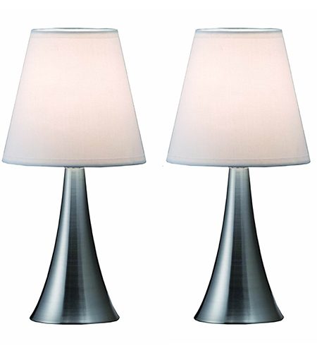 Simple Designs Valencia Brushed Nickel Mini Touch