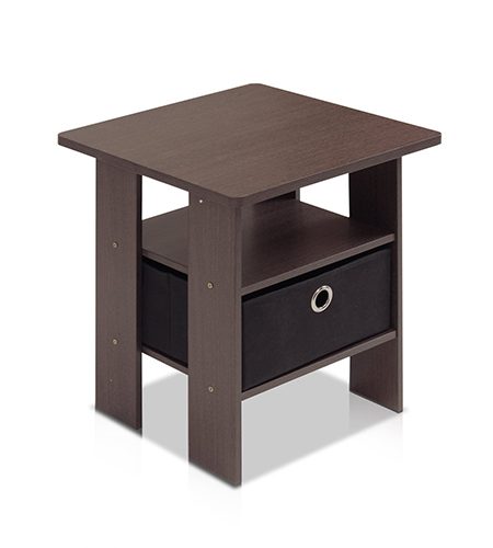 Furinno End Table Bedroom Night Stand