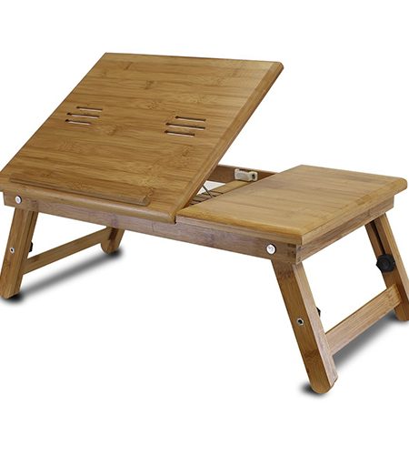 Furinno Bamboo Adjustable Notebook Lapdesk Natural